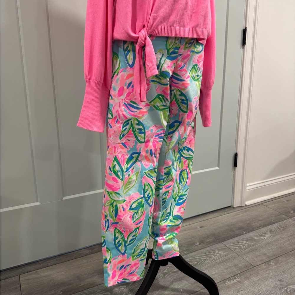 Lilly Pulitzer Totally Blossom Floral Pants
